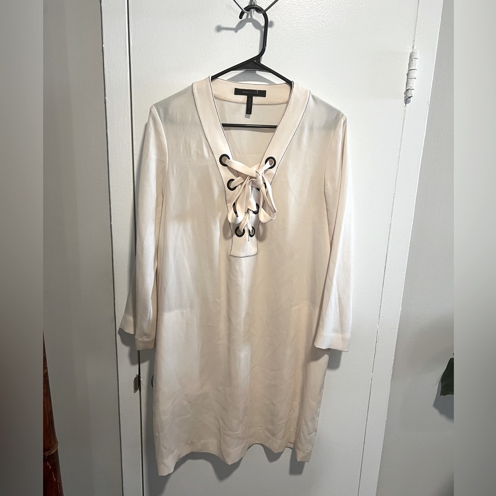 BCBG Max Azria Tonya Lace-up Tunic Dress